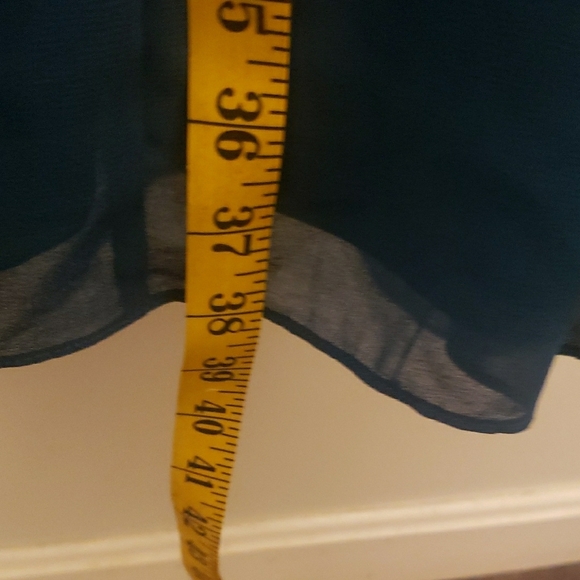 City Chic Teal Wrap Dress Sz 22 - Picture 13 of 14